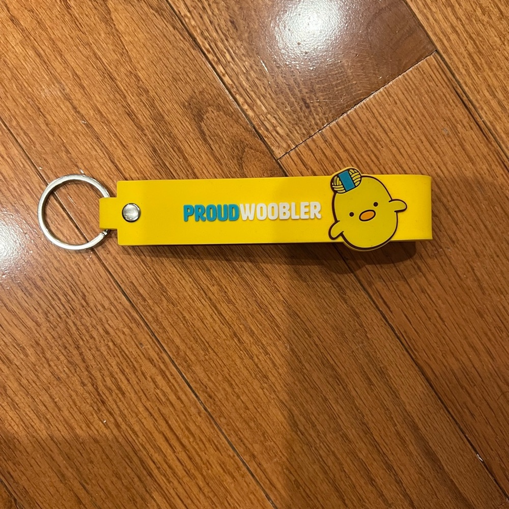 The Wobbles Proud Woobler Keychain